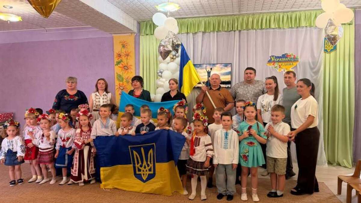 У дитсадку “Казка” виховують любов до України змалку