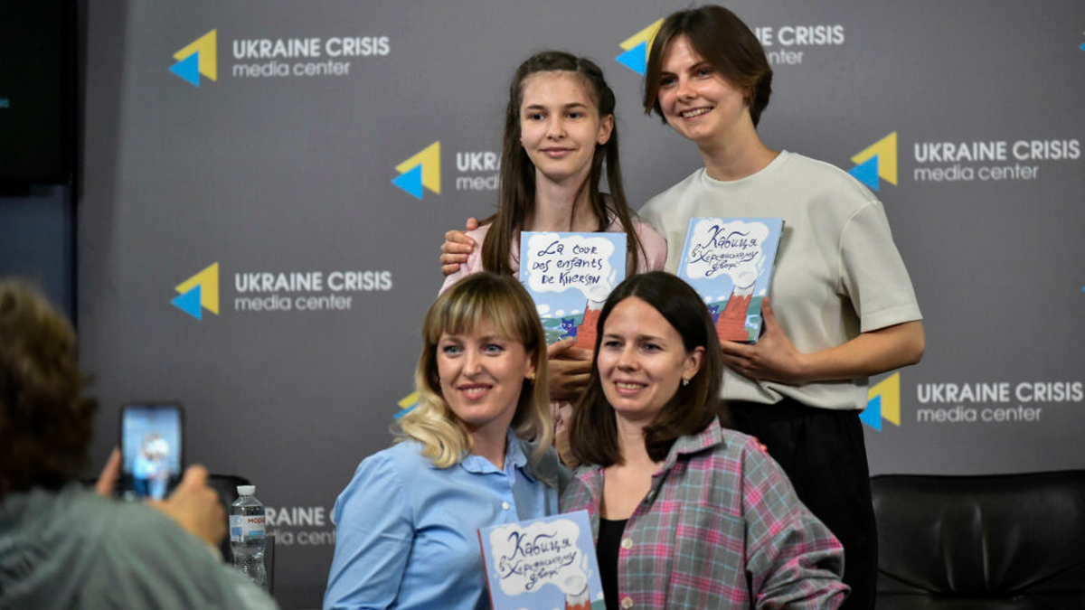 Херсонські та французькі підлітки разом написали книжку про окупацію