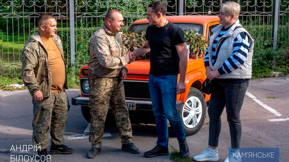 Підсилення для Покровського напрямку: захисники з Кам’янського отримали автомобіль
