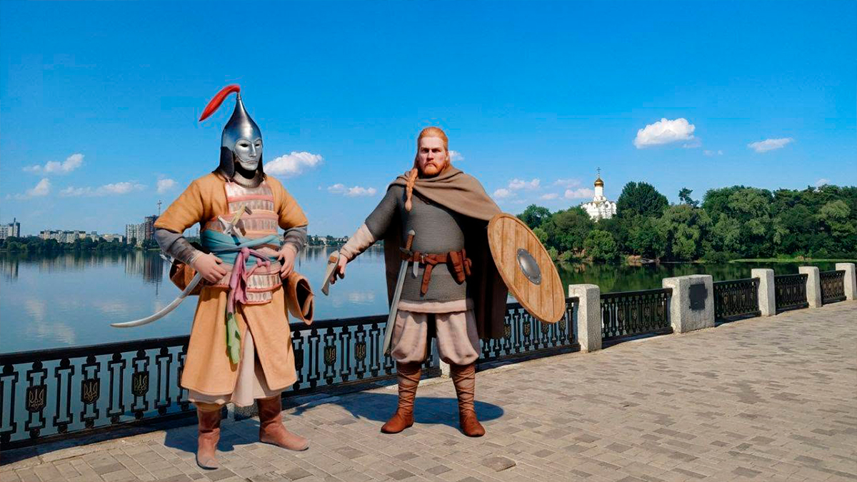 Викинги, половцы и казаки: на набережной Днепра оживет история