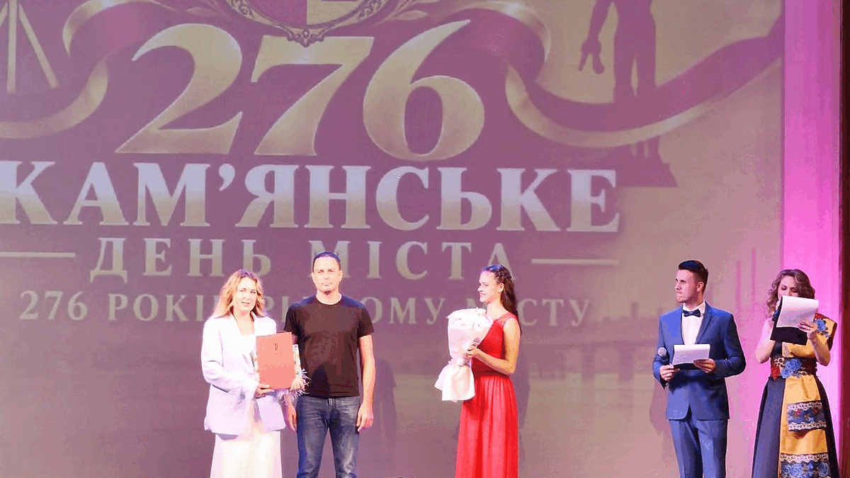 В театре им. Леси Украинки прошли торжества и концерт по случаю 276-й годовщины города