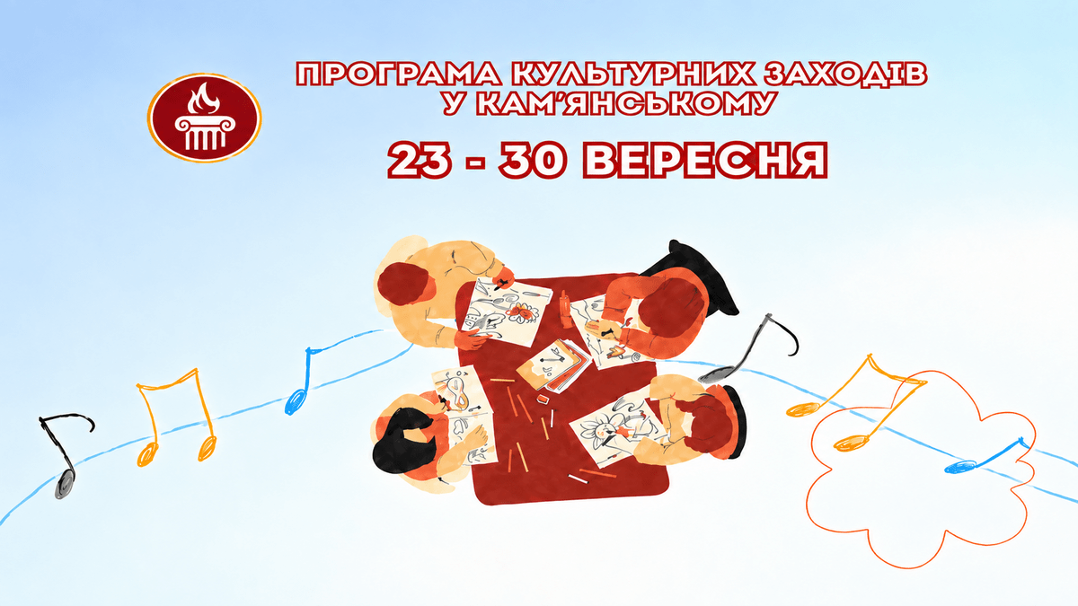 ПРОГРАМА заходів у закладах культури міста Кам’янське  з 23 по 30 вересня 